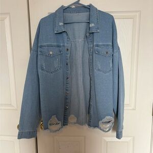 Classic Denim Button Down Shirt